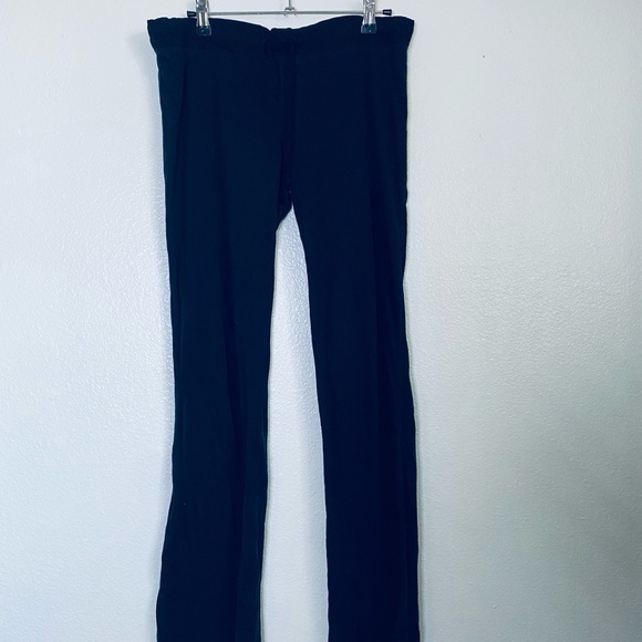 James Perse Pants - James Perse Black Straight Leg Pants